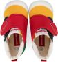 Miki House colour-block touch-strap sneakers Yellow - Thumbnail 3