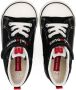 Miki House embroidered-logo touch-strap sneakers Black - Thumbnail 3
