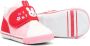 Miki House embroidered-logo touch-strap sneakers Pink - Thumbnail 2