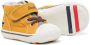 Miki House embroidered-logo touch-strap sneakers Yellow - Thumbnail 2