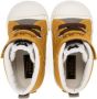 Miki House embroidered-logo touch-strap sneakers Yellow - Thumbnail 3
