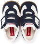 Miki House logo-patch touch-strap trainers Blue - Thumbnail 3