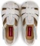Miki House plaited touch-strap sandals White - Thumbnail 3
