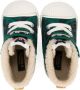 Miki House tartan check-pattern touch-strap sneakers Green - Thumbnail 3