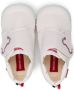 Miki House touch-strap cotton trainers White - Thumbnail 3