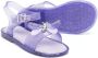 Mini Melissa appliqué-detail open-toe sandals Purple - Thumbnail 2
