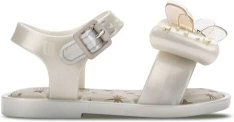 Mini Melissa bow-detail sandals White