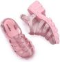 Mini Melissa buckle-fastening jelly sandals Pink - Thumbnail 3