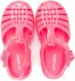 Mini Melissa buckle fastening jelly sandals Pink - Thumbnail 3