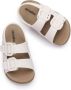 Mini Melissa buckle-fastening sandals White - Thumbnail 3