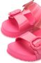 Mini Melissa buckle-fastening slides Pink - Thumbnail 3