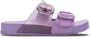 Mini Melissa buckle-fastening slides Purple - Thumbnail 2