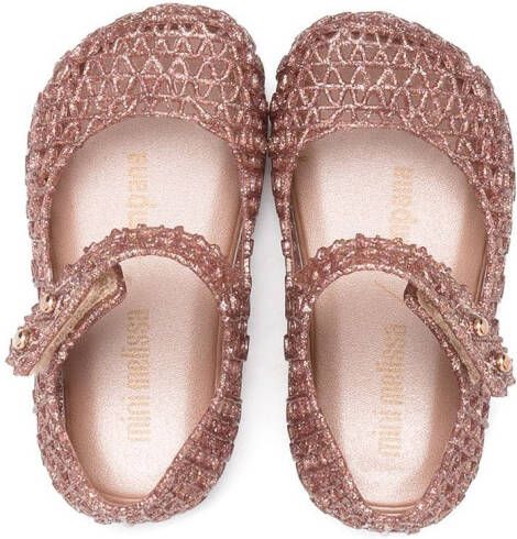 Mini Melissa Campana Papel sandals Pink