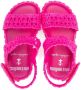 Mini Melissa cut-out double-strap sandals Pink - Thumbnail 3