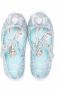 Mini Melissa Elsa-print glittered ballerina shoes Blue - Thumbnail 3