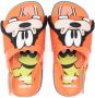 Mini Melissa embossed-Goofy sandals Orange - Thumbnail 3