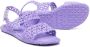 Mini Melissa embroidered sling-back sandals Purple - Thumbnail 2