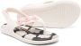 Mini Melissa floral-print open-toe sandals Neutrals - Thumbnail 2