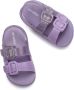 Mini Melissa glitter-detail sandals Purple - Thumbnail 3