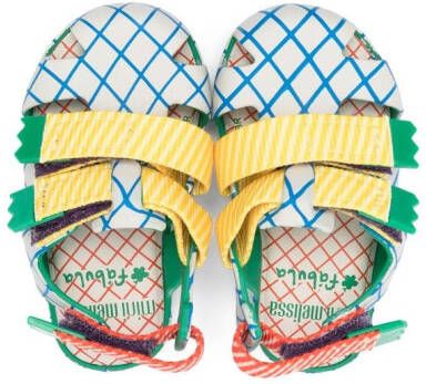 Mini Melissa Ioio Fabula water-resistant sandals Green