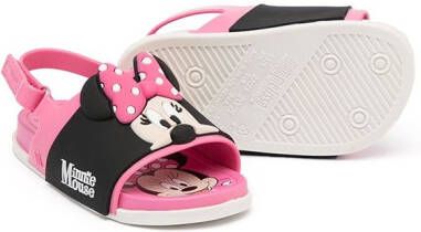 Mini Melissa Mickey Friends slide sandals Pink