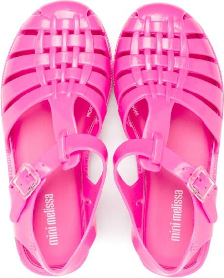 Mini Melissa Possession closed-toe sandals Pink