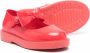 Mini Melissa round-toe buckle ballerina shoes Red - Thumbnail 2