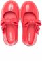 Mini Melissa round-toe buckle ballerina shoes Red - Thumbnail 3