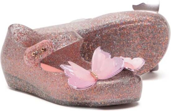 Mini Melissa Ultragirl Fly ballerina shoes Pink