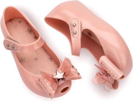 Mini Melissa Ultragirl Star ballerina shoes Pink