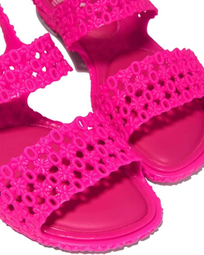 Mini Melissa x Isabela Capeto jelly sandals Pink