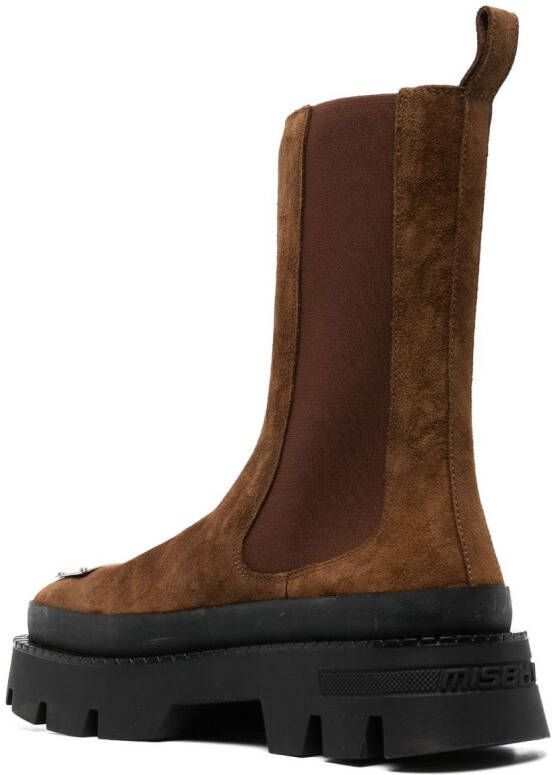 MISBHV 2000 suede Chelsea boots Brown