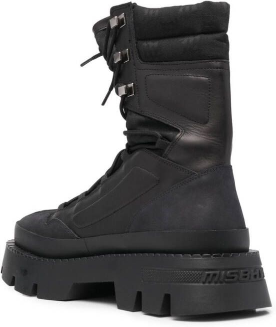 MISBHV Ibiza mid-calf cargo boots Black