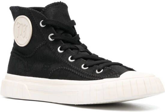 MISBHV monogram high-top sneakers Black