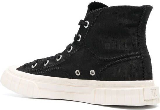 MISBHV monogram high-top sneakers Black