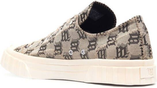 MISBHV monogram lace-up sneakers Neutrals