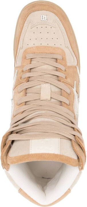 MISBHV panel-detail suede sneakers Neutrals