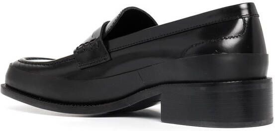 MISBHV The Brutalist 31mm leather loafers Black