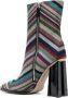 Missoni 115mm zigzag rhinestone-embellished boots Silver - Thumbnail 3