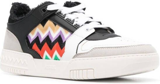 Missoni colour-block low-top sneakers White
