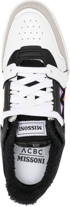 Missoni colour-block low-top sneakers White