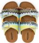Missoni Kids double-buckle slip-on sandals Blue - Thumbnail 3