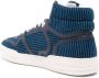 Missoni panelled hi-top sneakers Blue - Thumbnail 3