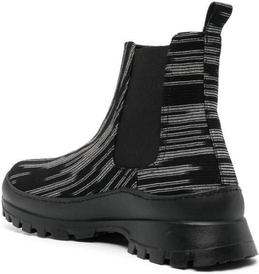 Missoni slub-texture ankle boots Black