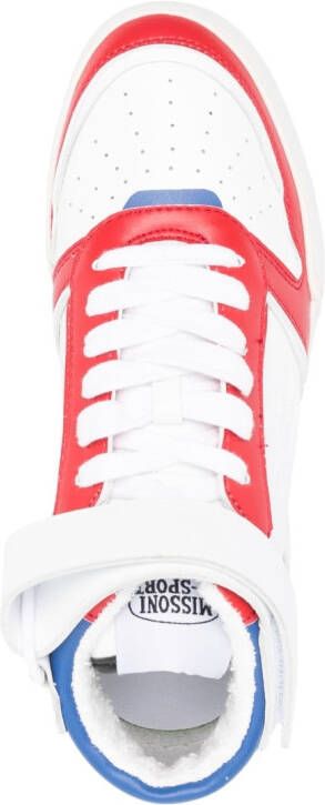 Missoni Sport hi-top sneakers White