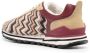 Missoni striped lace-up sneakers Brown - Thumbnail 3
