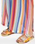 Missoni zigzag-knit buckled sandals Orange - Thumbnail 5