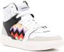 Missoni zigzag panelled high-top sneakers White - Thumbnail 2