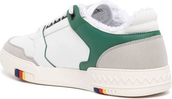 Missoni zigzag-print leather sneakers Multicolour