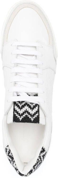 Missoni zigzag-print low-top sneakers White